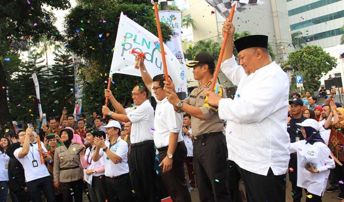 Pelepasan mudik gratis PLN 2018