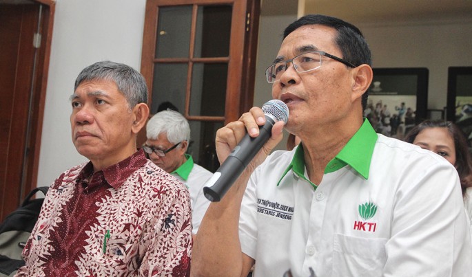 diskusi Publik HKTI dengan tema &ldquo;Tantangan Pertanian Indonesia 5 Tahun ke Depan&rdquo; di Jakarta, Kamis (2/8).Foto/Roni.M/ECONOMICZONE