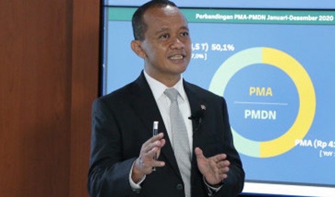 Kepala Badan Koordinasi Penanaman Modal (BKPM) Bahlil Lahadalia.Foto/Dok-BKPM/ECONOMICZONE