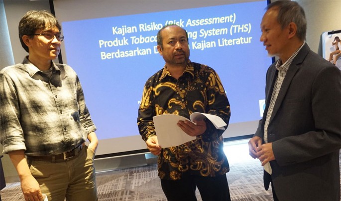 Tiga Peneliti dari Sekolah Farmasi Institut Teknologi Bandung (SF-ITB).Foto/EndangMuchtar/ECONOMICZONE