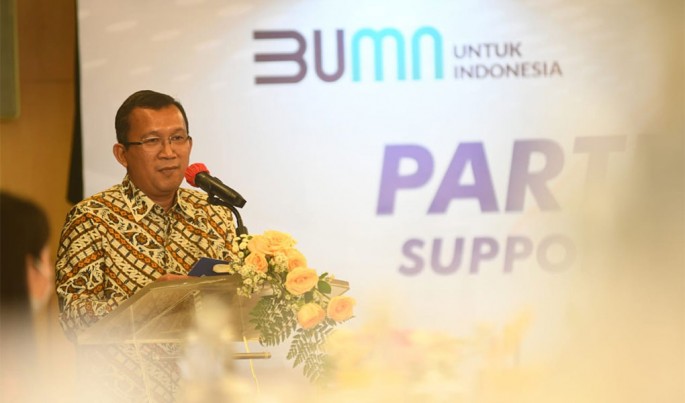 Direktur Utama BTN Haru Koesmahargyo.Foto/Roni.M/ECONOMICZONE