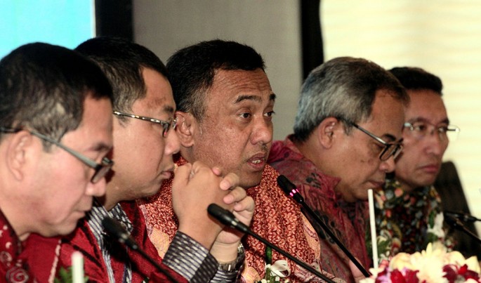 Rapat Umum Pemegang Saham Luar Biasa (RUPSLB) PT PP Tbk (PTPP) menyetujui perubahan anggaran dasar perseroan dengan penghapusan status Persero menjadi Non Persero.Foto/Roni.M/ECONOMICZONE