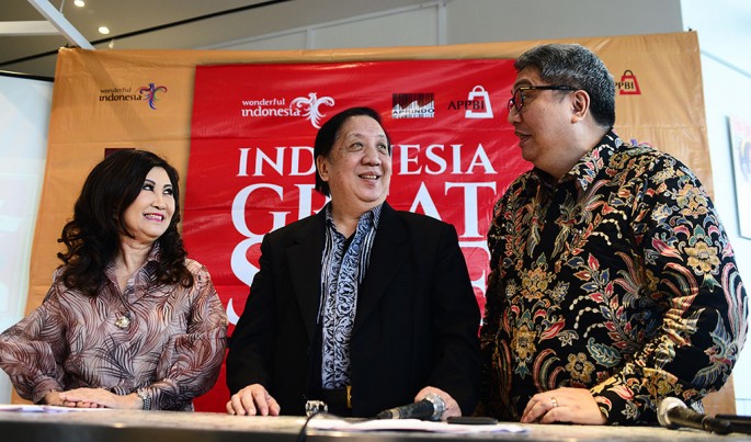 Konferensi Pers Indonesia Great Sale.Foto/HendraWIradi/ECONOMICZONE