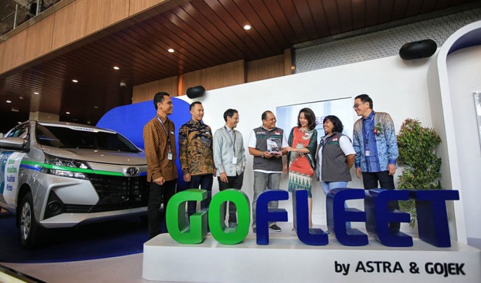 Peluncuran solusi mobilitas roda empat, GOFLEET.Foto/Istimewa/ECONOMICZONE