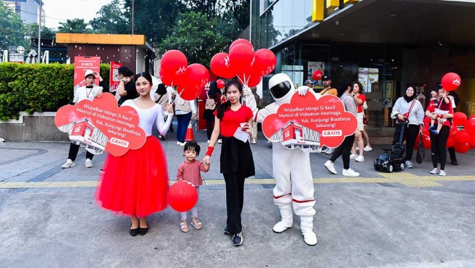 Morinaga percaya bahwa setiap anak punya mimpi menjadi apa saja sesuai dengan potensi yang dimiliki, karena itu Morinaga ingin menginspirasi dan mengajak semua ayah bunda masa kini.Foto/Ist/ECONOMICZONE
