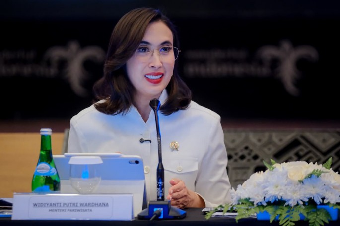 Menteri Pariwisata Widiyanti Putri Wardhana, di Gedung Sapta Pesona, Jakarta, Selasa (26/5/2026). (Foto/dok, Kemenpar/ECONOMICZONE)