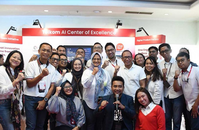 Telkom kembali menyelenggarakan ajang tahunan IT and Digital Summit (ITD Summit) 2026 di Bandung dengan menampilkan beragam solusi AI yang inovatif.Foto/TelkomGroup/ECONOMICZONE