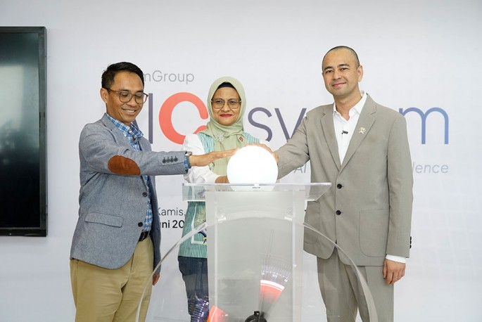 Telkom secara resmi menghadirkan AIcosystem.Foto/TelkomGroup/ECONOMICZONE