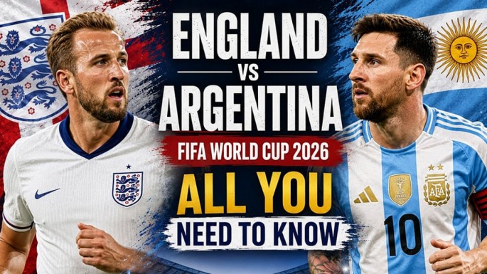 Pertemuan Argentina dan Inggris di semifinal Piala Dunia 2026 kembali menghidupkan salah satu rivalitas paling panas dalam sejarah sepak bola internasional. [Sunday Guradian/suara.com)