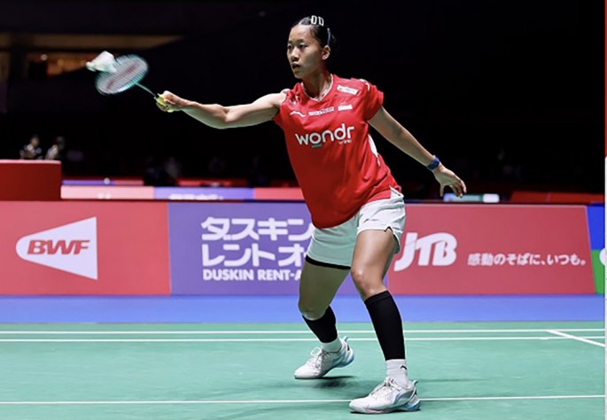  Pebulu tangkis tunggal putri Indonesia, Putri Kusuma Wardani (KW) (Foto/doc: badminton.ina/ECONOMICZONE)