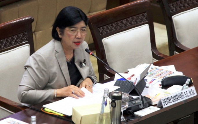 Calon tunggal Gubernur Bank Indonesia (BI), Destry Damayanti. (Foto/Endang Muchtar/ECONOMICZONE)
