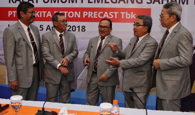 Jajaran Direksi WSBP