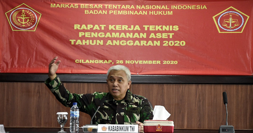 Kababinkum TNI Buka Rakernis Babinkum Tahun 2020 