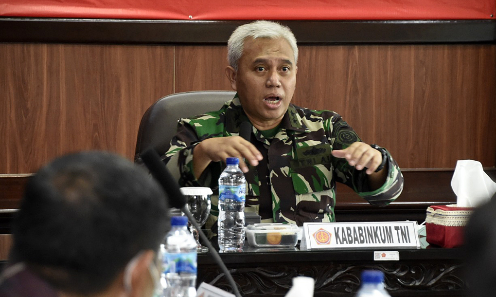 Kababinkum TNI Buka Rakernis Babinkum Tahun 2020 