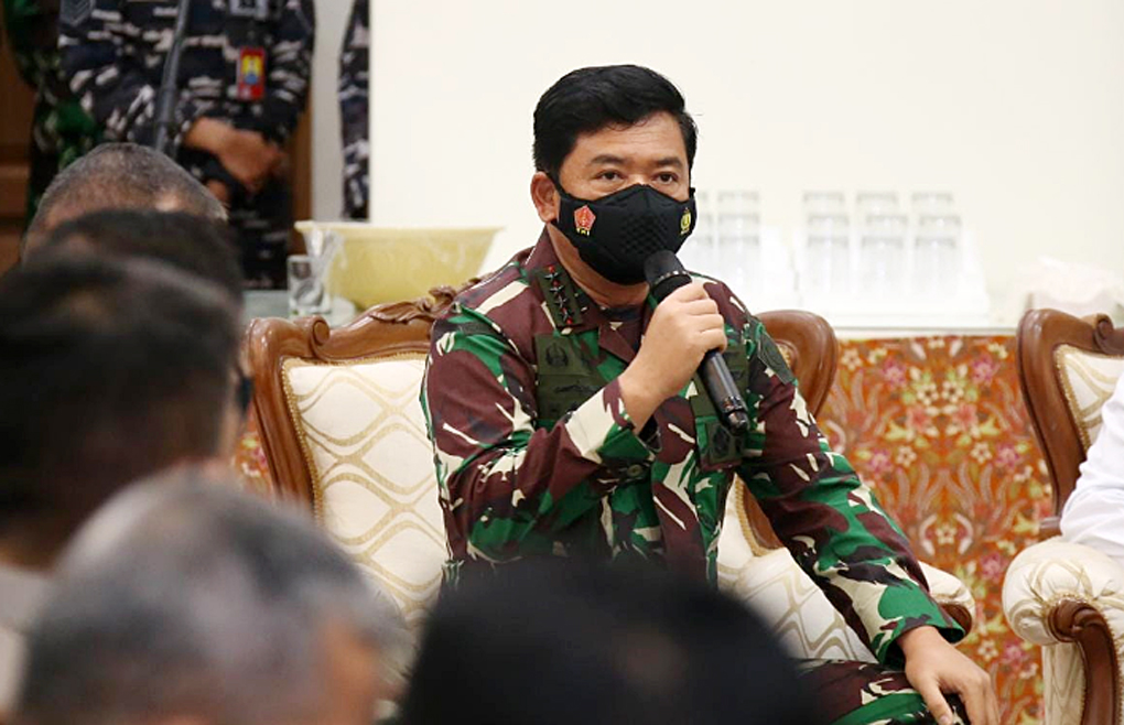 Panglima TNI dan Kapolri Perintahkan Penebalan Pasukan PPKM Mikro di Jawa Timur 