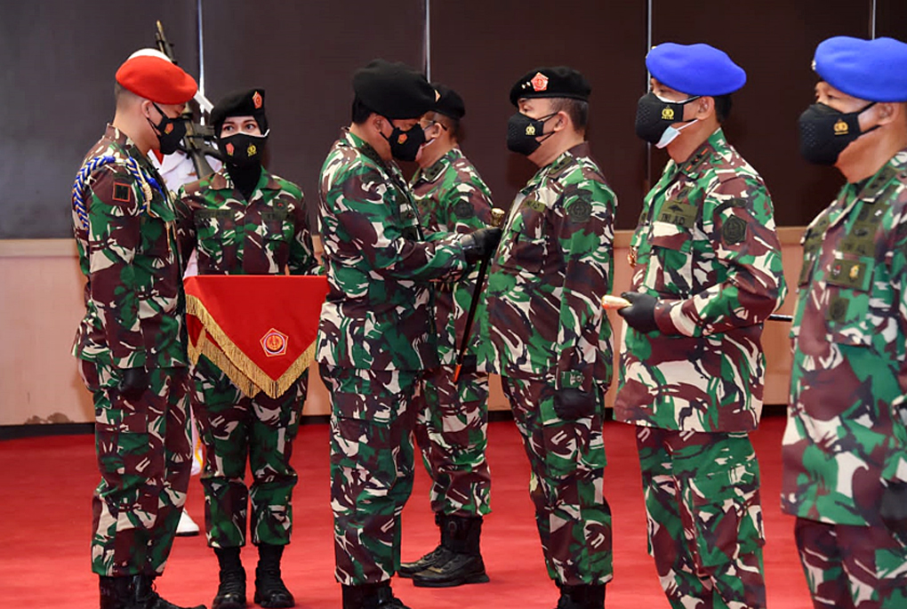 Panglima TNI Pimpin Sertijab Koorsahli, Komandan Puspom, Komandan PMPP dan Kapusdalops 