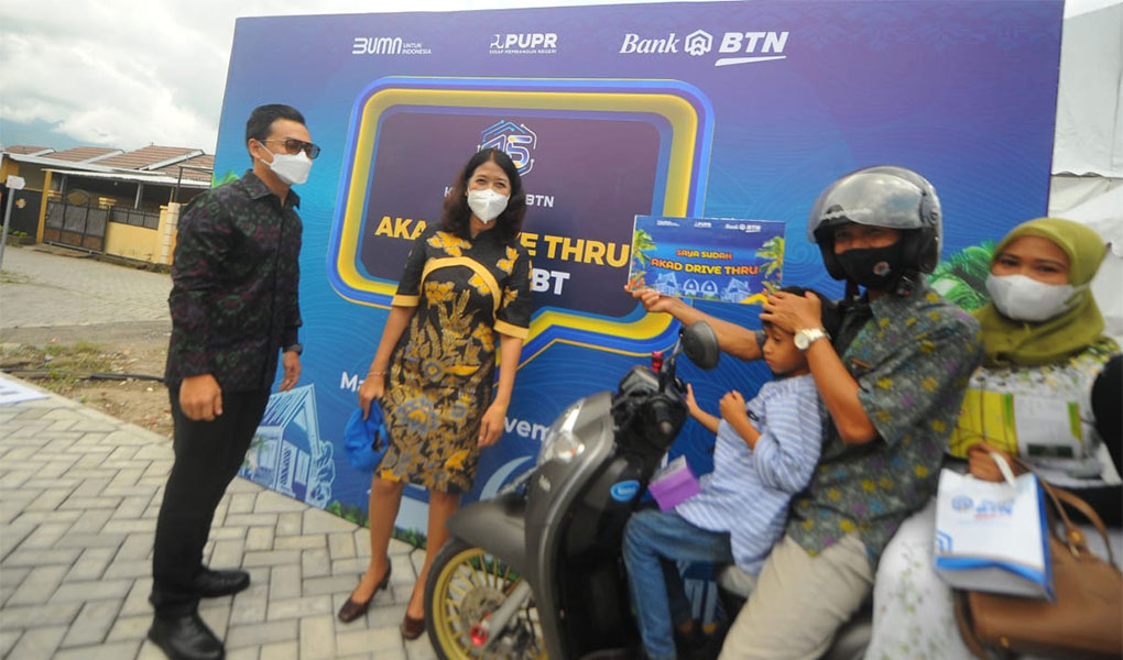 Akad Massal KPR BTN Drive Thrue Di Lombok