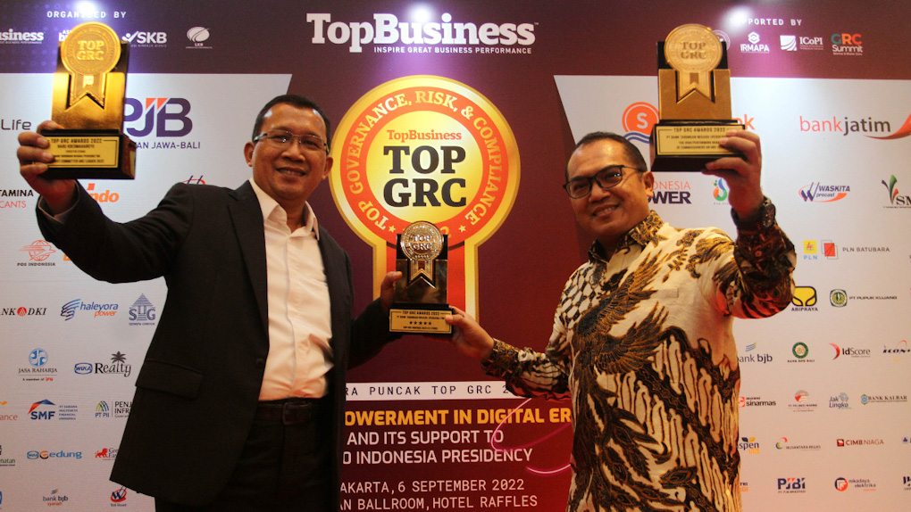 BTN Borong 3 Penghargaan Top Governance Risk and Compliance 2022