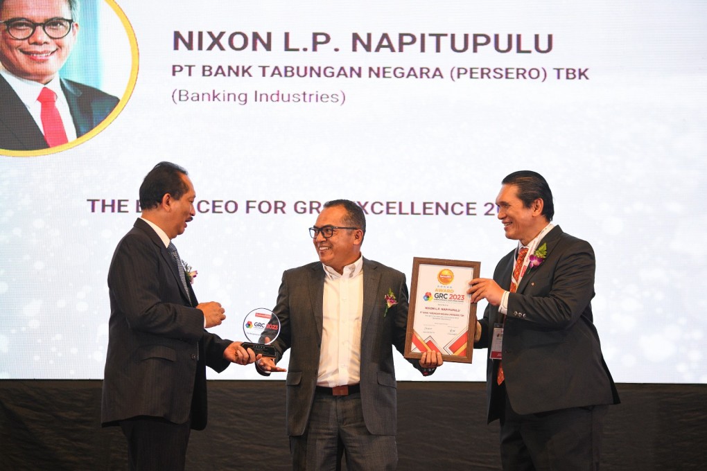 Bank BTN Borong Penghargaan The Greatest Champions of GRC Excellence Performance 2023