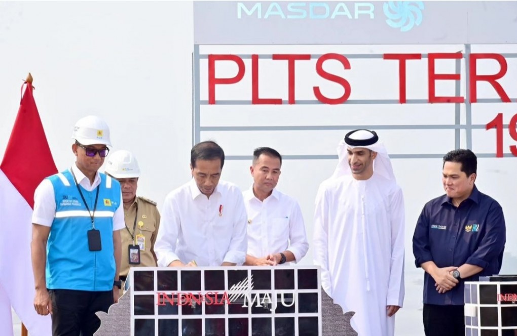 Presiden Resmikan Selesainya PLTS Terapung Cirata Kapasitas 192 Megawatt
