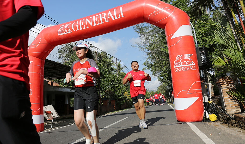 Generali Indonesia Lindungi 10 Ribu Pelari Lokal Dan Mancanegara di Borobudur Marathon 2023