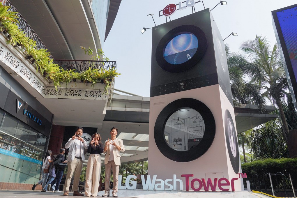 LG WashTower, Konsep Ruang Cuci Kompak dan Cerdas