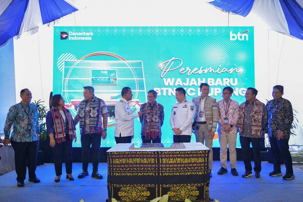 Resmikan Wajah Baru BTN KC Kupang