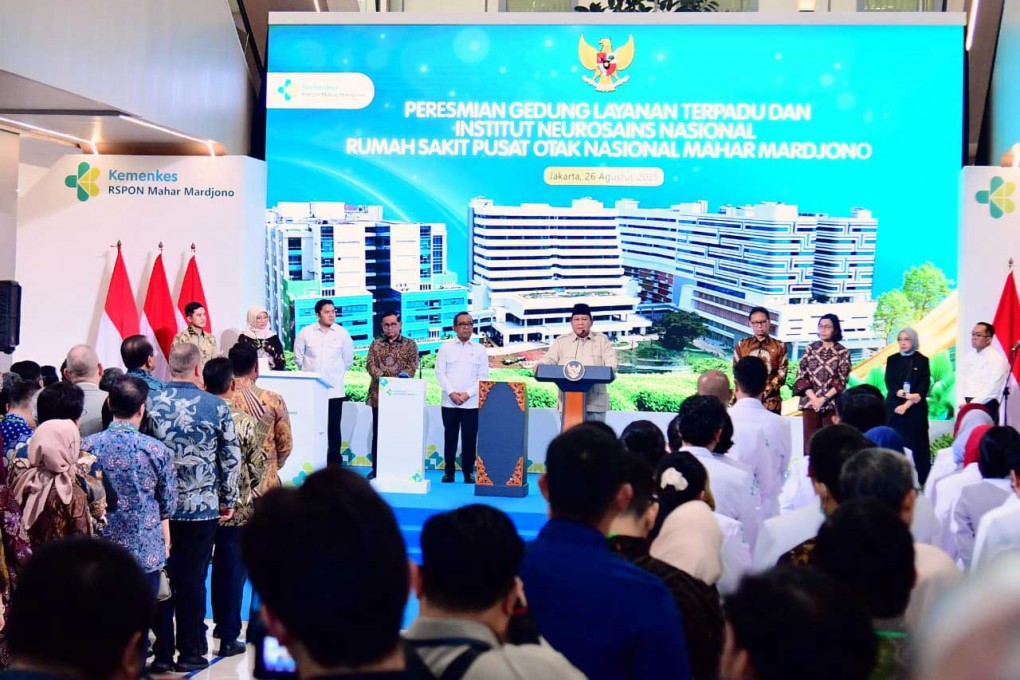 Presiden Prabowo Resmikan Gedung Layanan Terpadu dan Institut Neurosains Nasional RSPON Mahar Mardjono