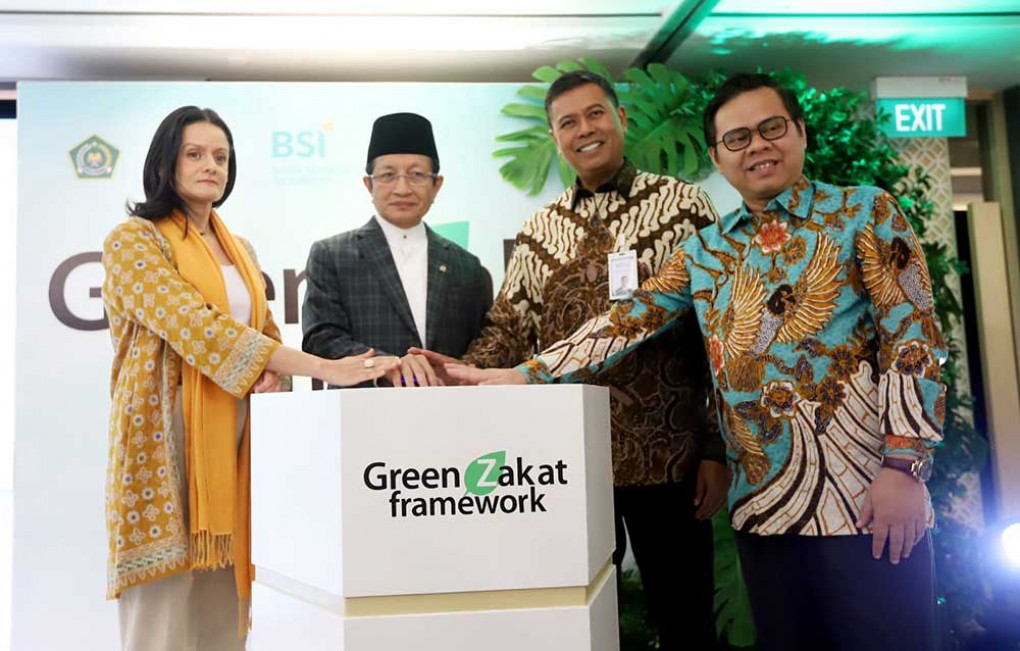 BSI,UNDP dan BAZNAS Luncurkan Green Zakat Framework