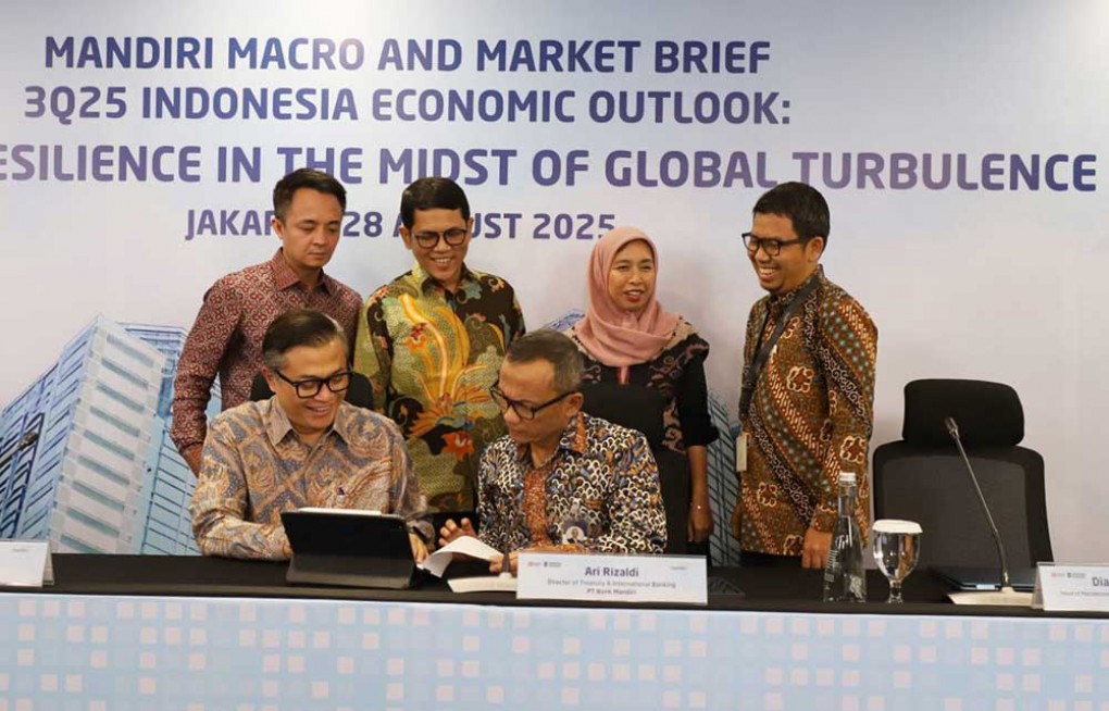 Tim Ekonom Bank Mandiri: Perekonomian Indonesia 2025 Mampu Tumbuh 5%, Butuh Kebijakan Countercyclical Hadapi Tekanan Eksternal