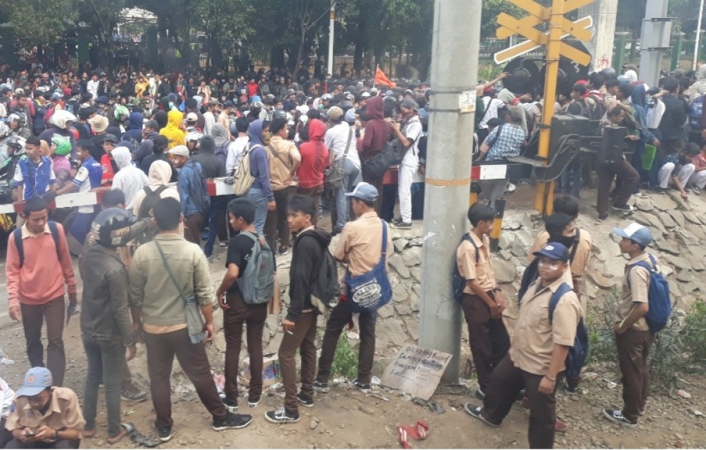 Polisi Imbau Tetap Fokus Belajar: Keterlibatan Pelajar SMA Aksi Demo di DPR Karena Ajakan Media Sosial