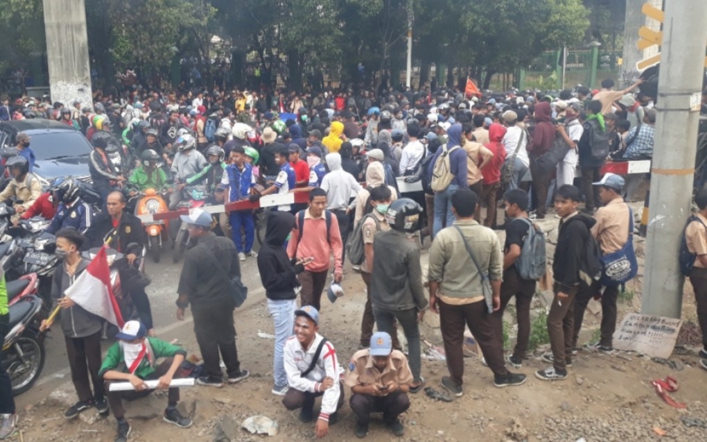 Polisi Imbau Tetap Fokus Belajar: Keterlibatan Pelajar SMA Aksi Demo di DPR Karena Ajakan Media Sosial