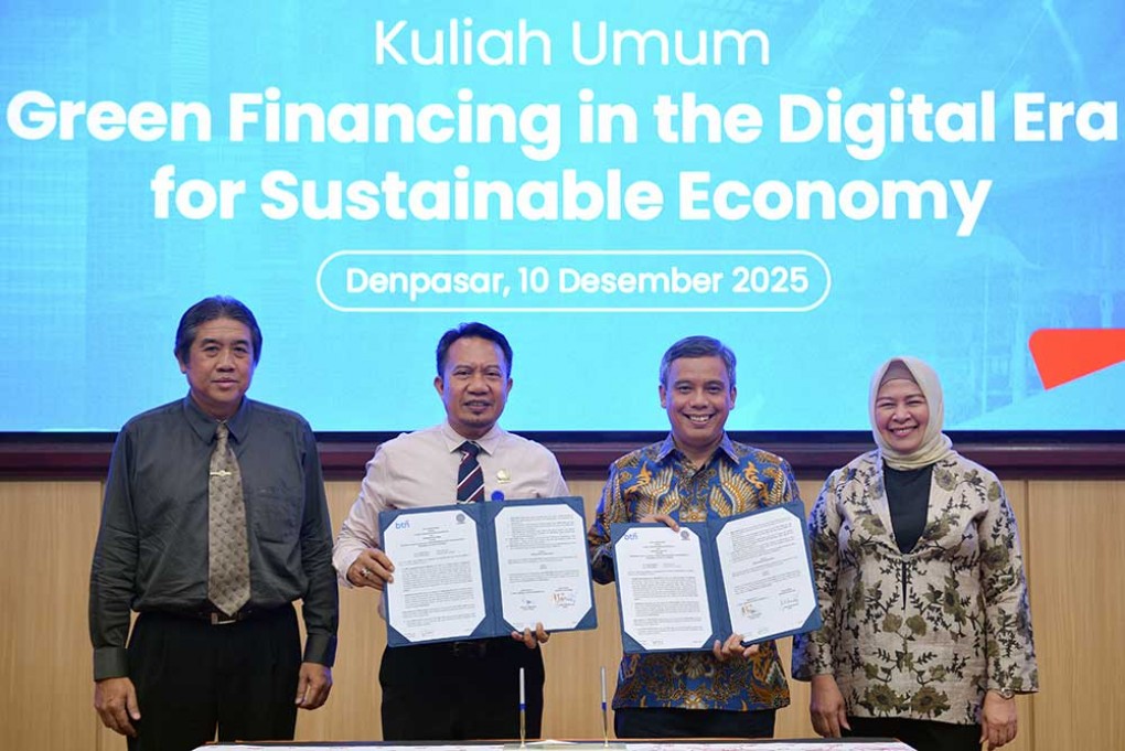BTN Dorong Literasi Pembiayaan Hijau kepada Mahasiswa Udayana