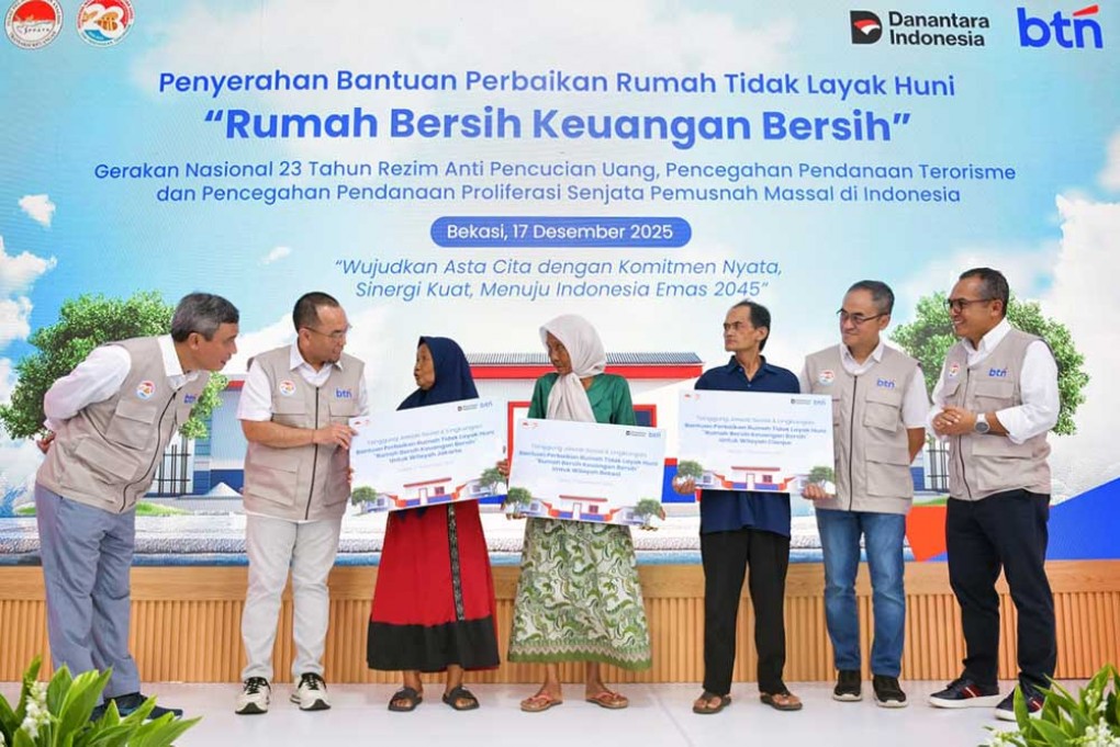Kolaborasi BTN-PPATK Bangun Rumah Layak Huni