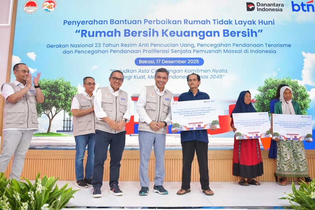 Kolaborasi BTN-PPATK Bangun Rumah Layak Huni