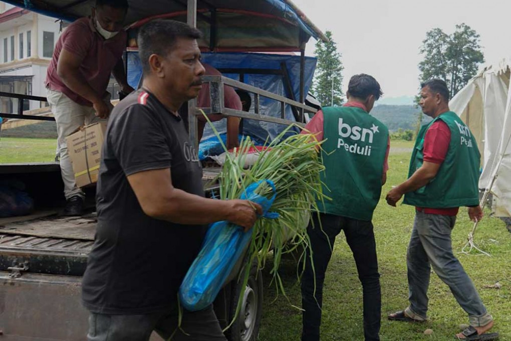 BSN Siapkan Dapur Umum Di Aceh