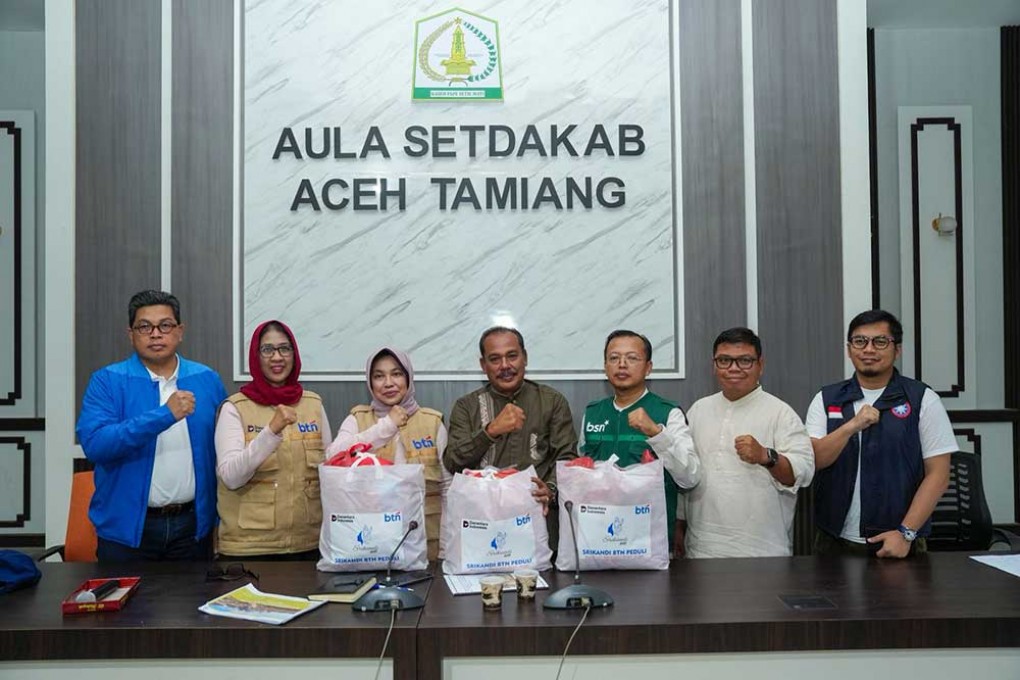 Kolaborasi Solid Karyawan BTN Bantu Aceh Tamiang