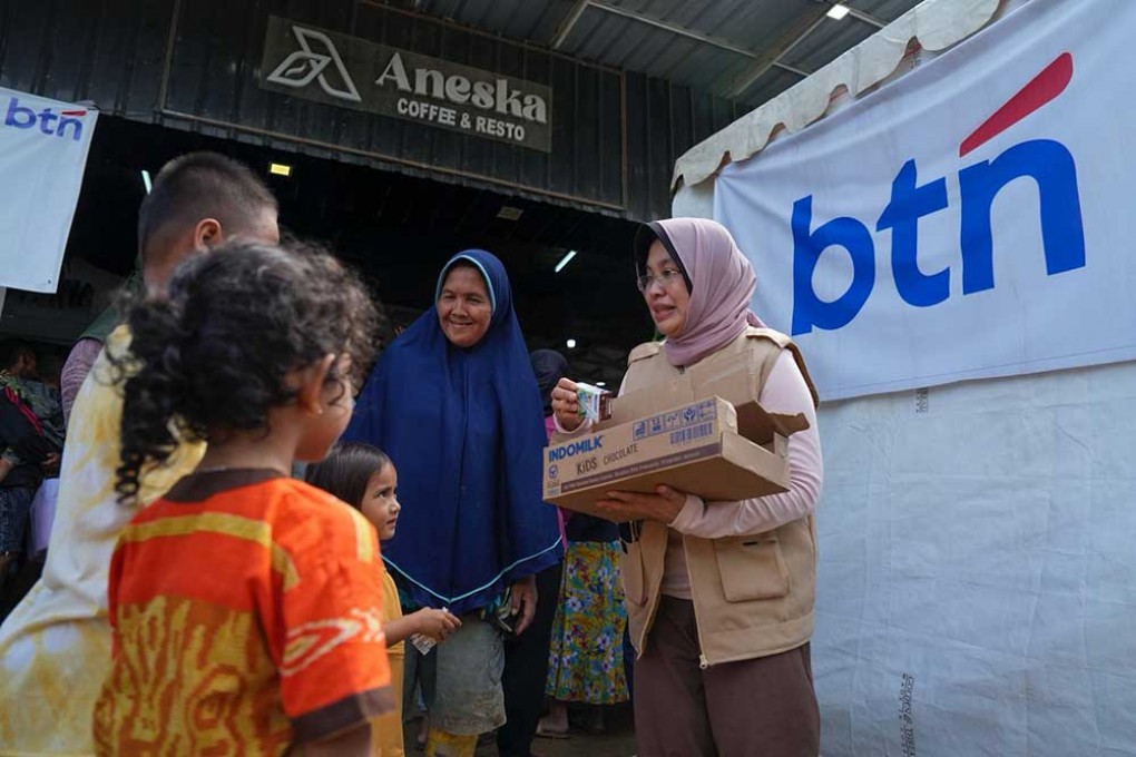 Kolaborasi Solid Karyawan BTN Bantu Aceh Tamiang