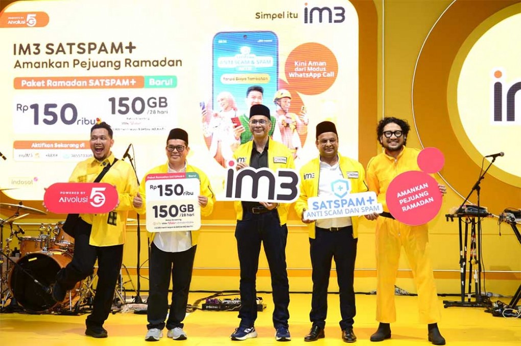 Launching Kampanye IM3 Satspam+