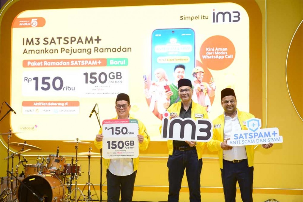 Launching Kampanye IM3 Satspam+