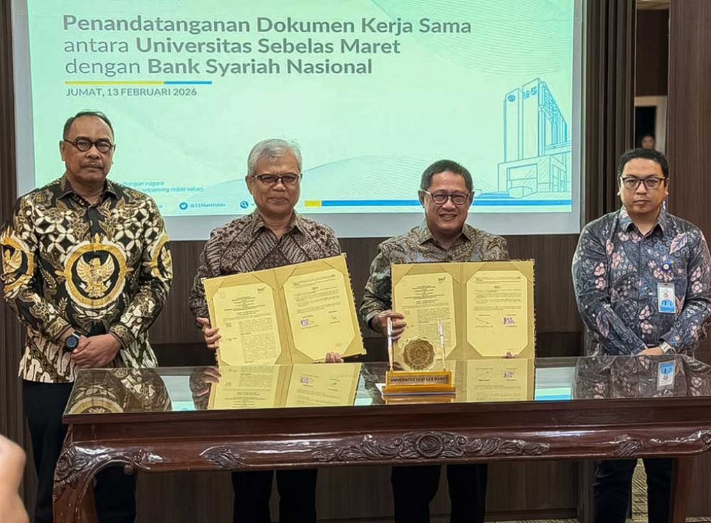 BSN Gandeng UNS Kolaborasi Bangun Ekosistem Syariah