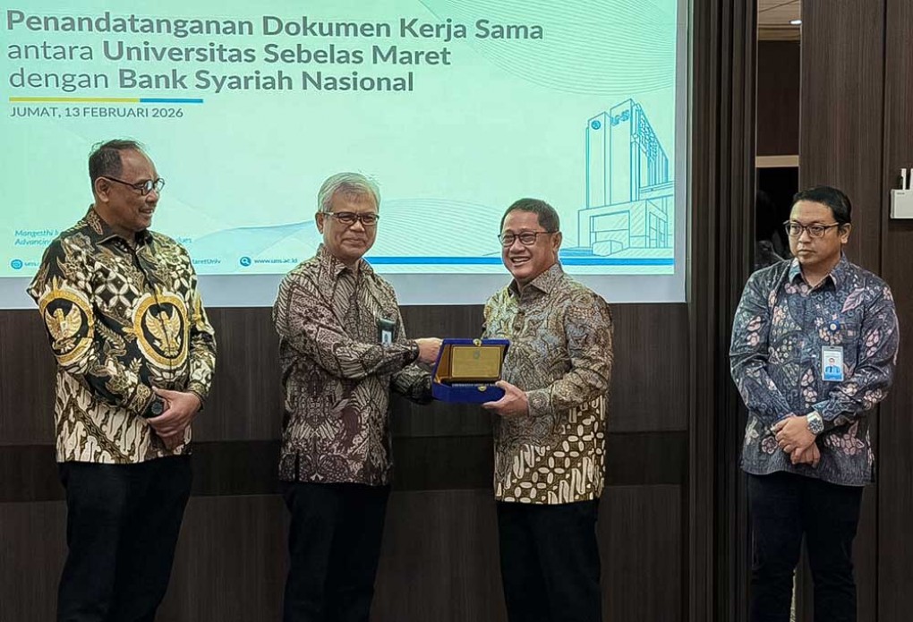 BSN Gandeng UNS Kolaborasi Bangun Ekosistem Syariah