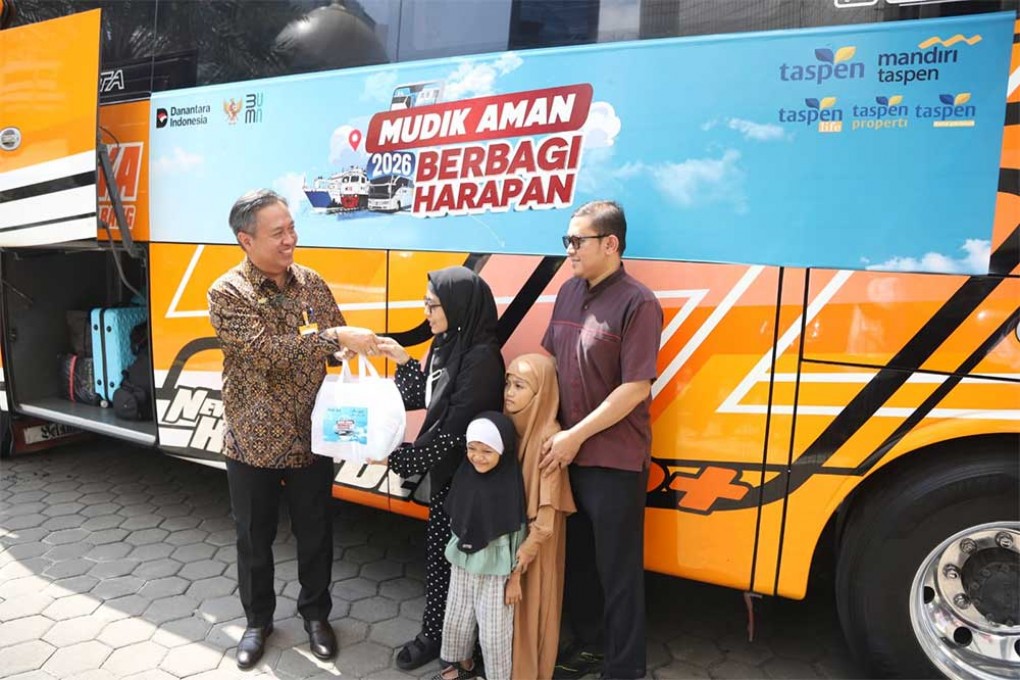 Pelepasan Mudik Bersama Keluarga Besar Kemenko Kumham Imipas Kementerian Hukum dan Kementerian HAM: Mudik Pasti Aman, Hati Nyaman