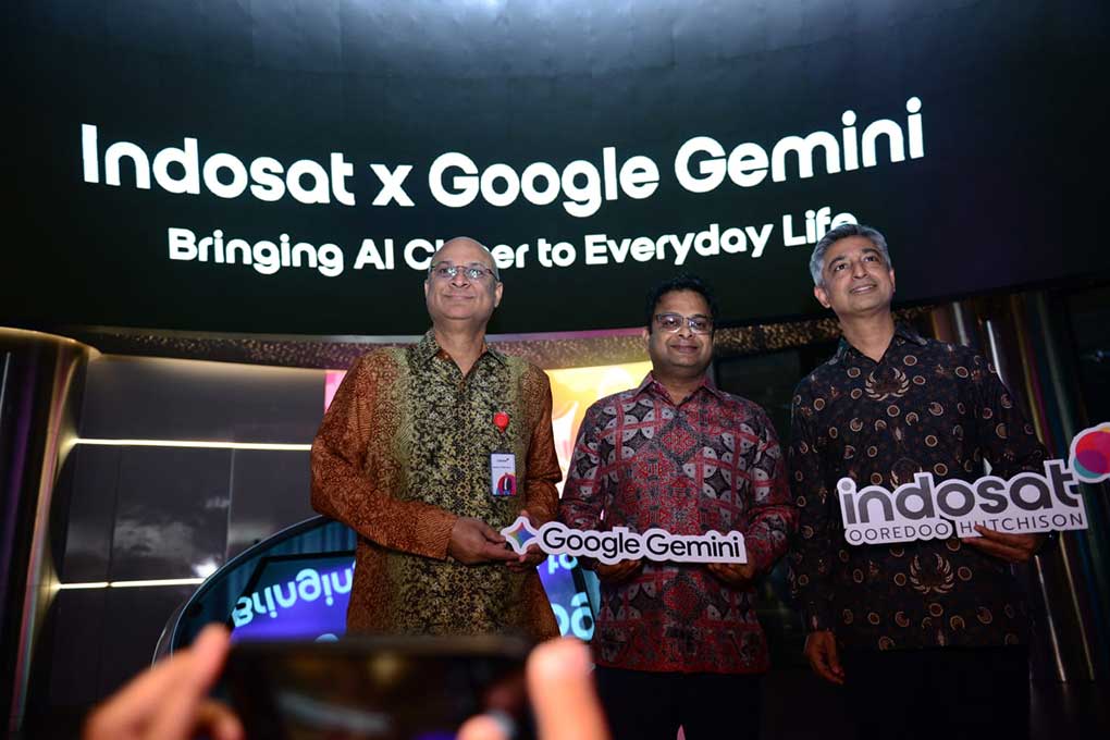 Peluncuran Bundling Indosat dan Google Gemini