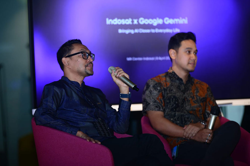 Peluncuran Bundling Indosat dan Google Gemini