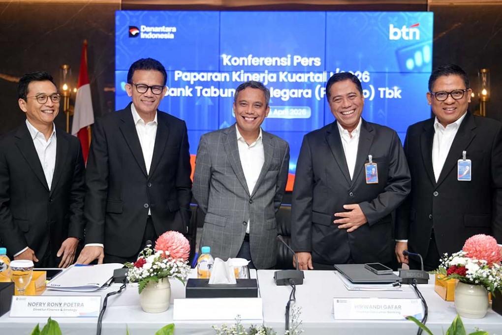 Kuartal I/2026, Laba Bersih BTN Melesat 22,6% YOY