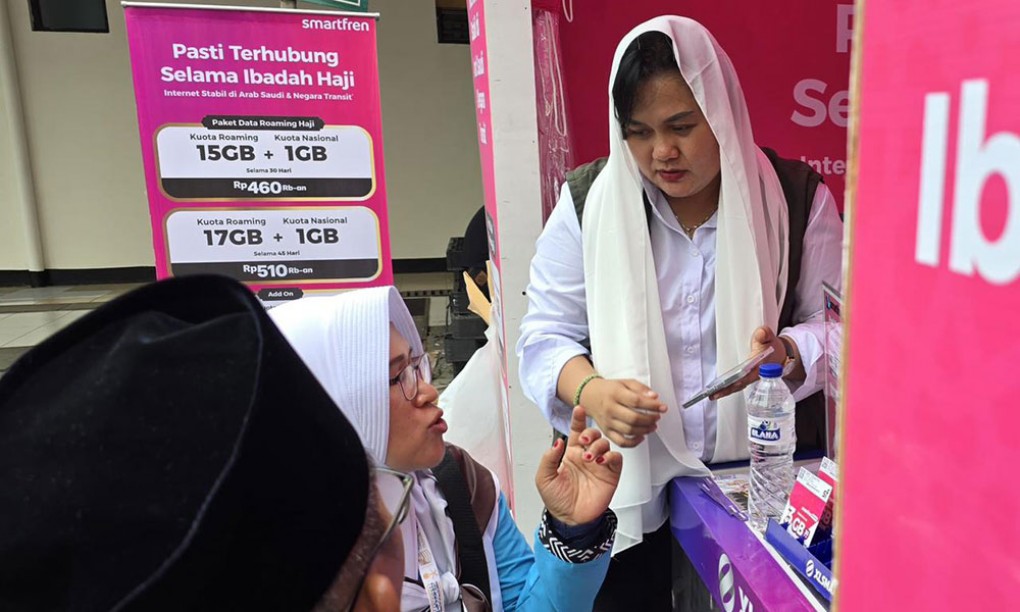 Posko XlSmart Asrama Haji