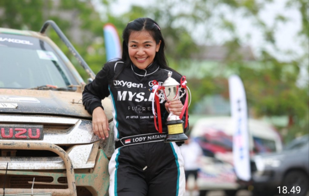 Lody Natasha Kibarkan Merah Putih Perkuat Persiapan Menuju AXCR 2026