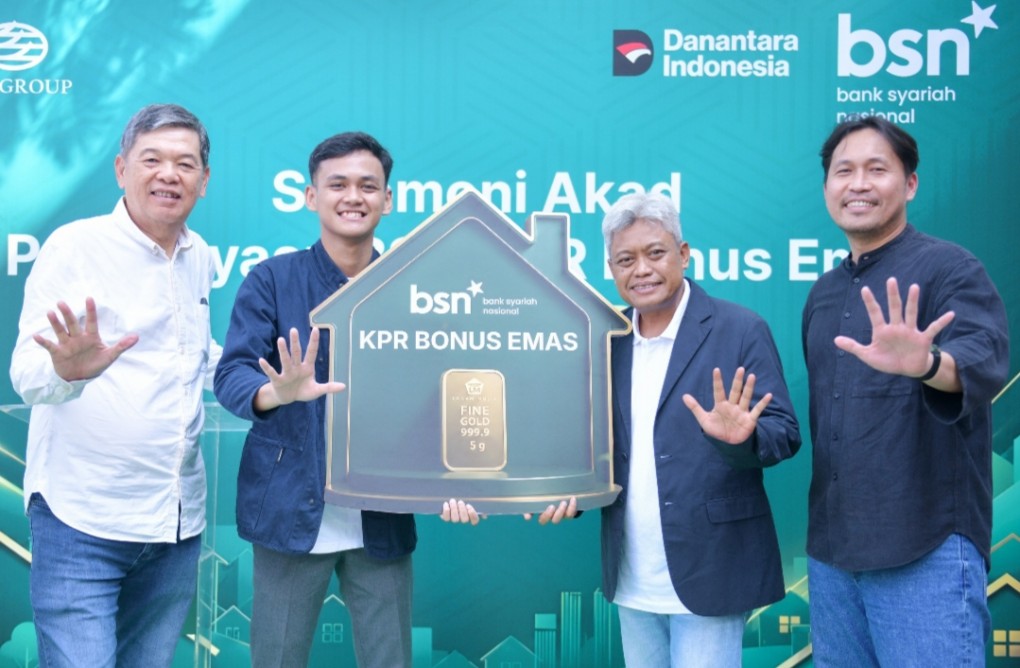 KPR Bonus Emas Bank BSN Tawarkan Nilai Tambah bagi Nasabah 