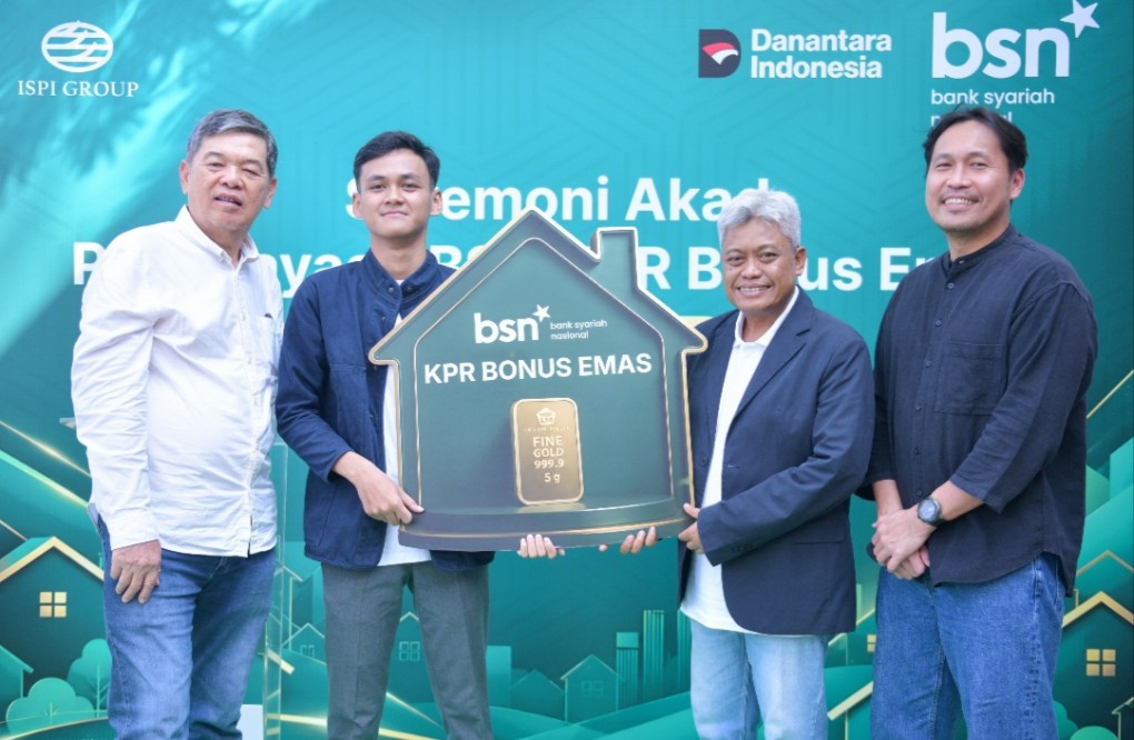 KPR Bonus Emas Bank BSN Tawarkan Nilai Tambah bagi Nasabah 